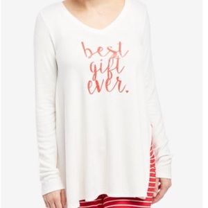 Motherhood Maternity pajama top, size L
